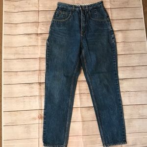 VTG RIO mom jeans high rise tapered 100% cotton L2